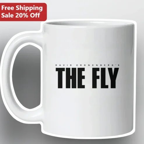 David Cronenberg's The Fly Mug 1986 Cult Classic Horror Movie Gift for Fans