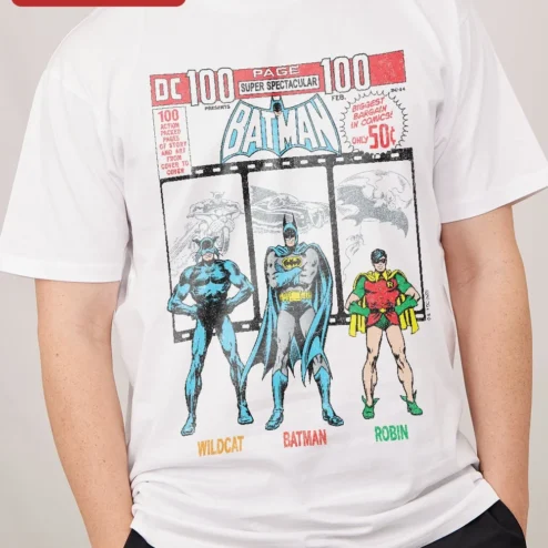 DC Page Super Spectacular Batman Vintage Comic Tee