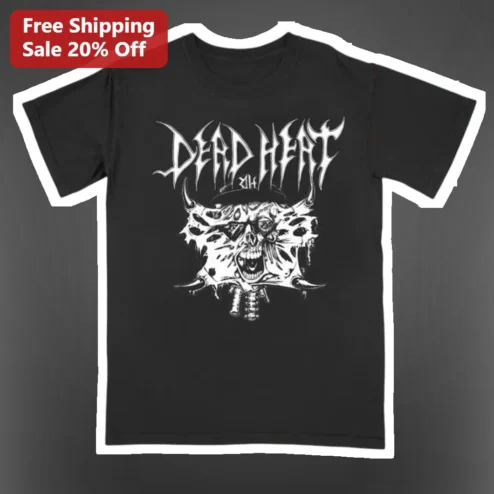 Dead Heat Process of Elimination Tee Hardcore Band Merch Skull Graphic Shirt