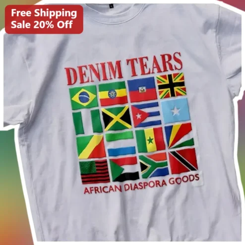 Denim Tears African Diaspora Goods Tee Tremaine Emory Streetwear Graphic Shirt