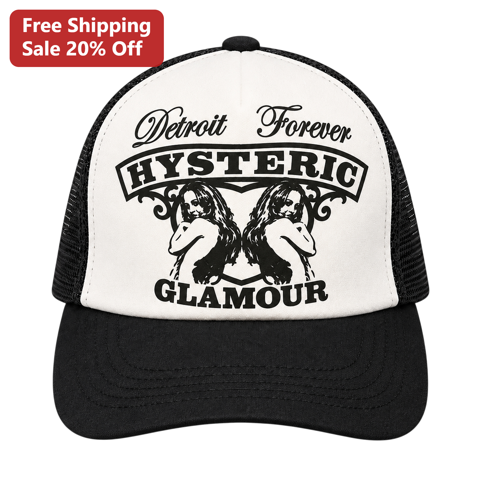 Detroit Forever Hysteric Glamour Trucker Hat