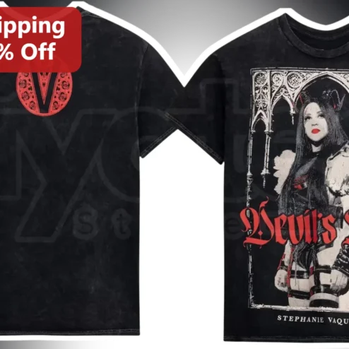 Devil's Kiss Stephanie Vaquer Tee La Primera Wrestling Merch Gift