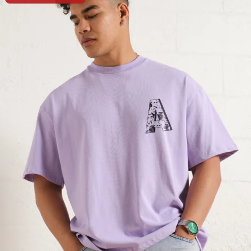 Distressed Letter Initial Tee Vintage Monogram Personalized Gift for Men Women