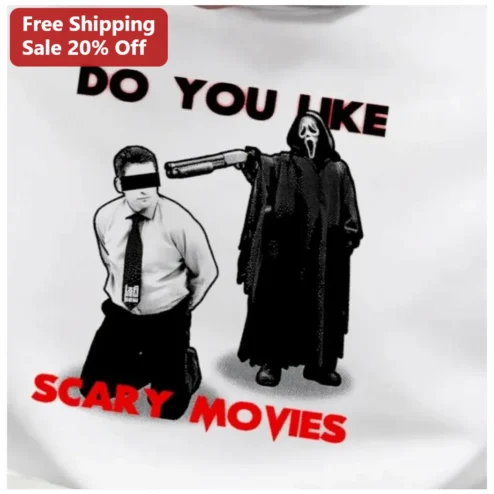 Do You Like Scary Movies Tee Ghostface Scream Horror Movie Fan Shirt Halloween Gift