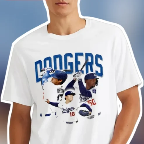 Dodgers Tee Los Angeles Baseball Graphic Shirt Ohtani Betts Freeman Fan Gift