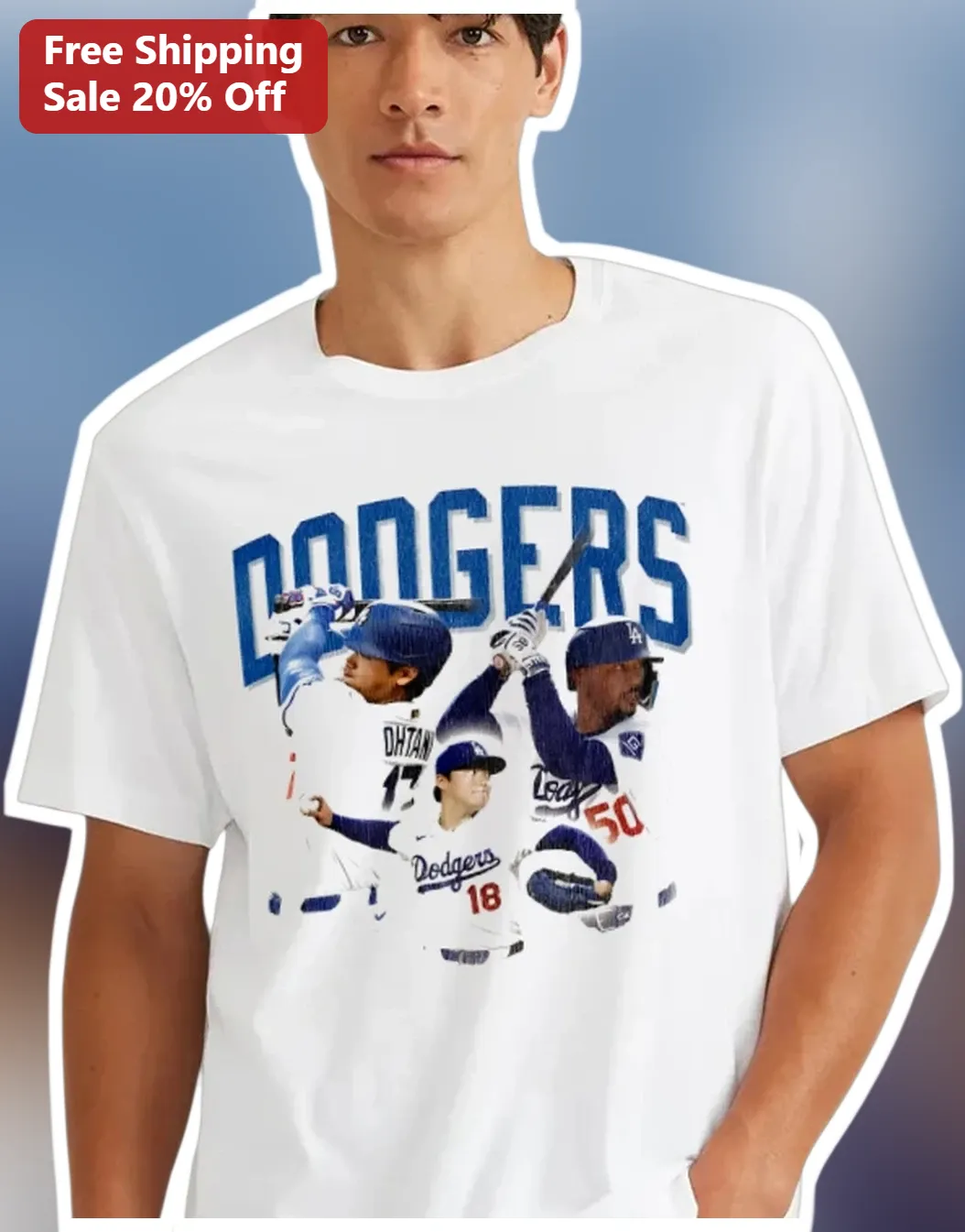 Dodgers Tee Los Angeles Baseball Graphic Shirt Ohtani Betts Freeman Fan Gift