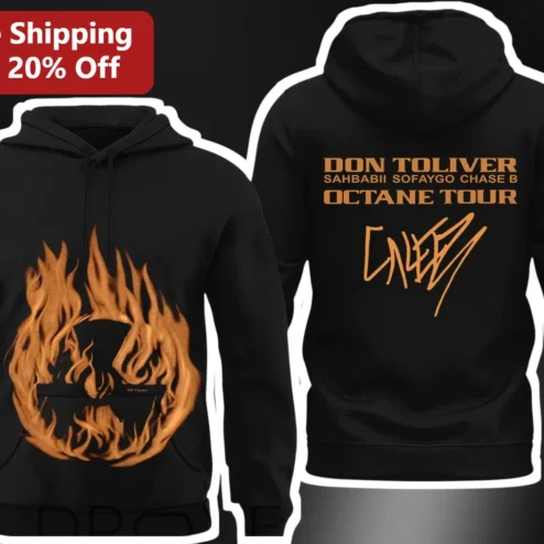 Don Toliver SahBabii SoFaygo Chase B Octane Tour Hoodie