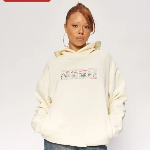 Donald Duck Hoodie Retro Comic Strip Graphic Pullover for Women Men Disney Fans Vintage Cartoon Merch