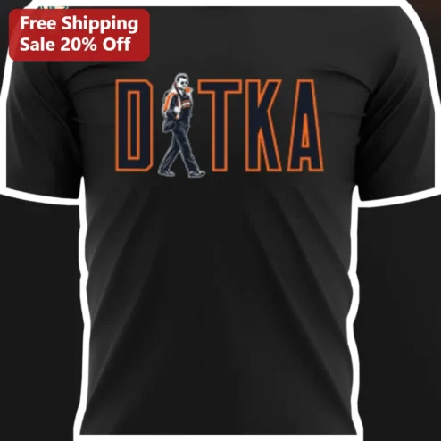 DTKA Mike Ditka Chicago Bears Legend Graphic Tee for Men