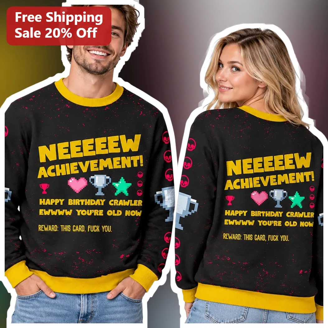 Dungeon Crawler Carl New Achievement Happy Birthday Crawler Sweatshirt