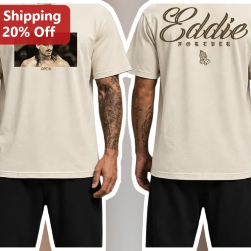 Eddie Forever Tee Eddie Guerrero Tribute Wrestling Shirt Latino Heat Vintage Design