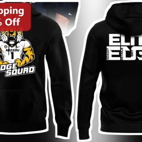 Edge Squad Elite Edge Pullover Hoodie Tiger Mascot Team Sports Apparel