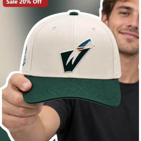Embroidered V Letter Logo Cap Classic Collegiate Monogram Hat for Men Women