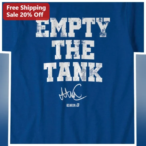 Empty The Tank Aaron Rodgers Signature Tee NFL Football Fan Apparel