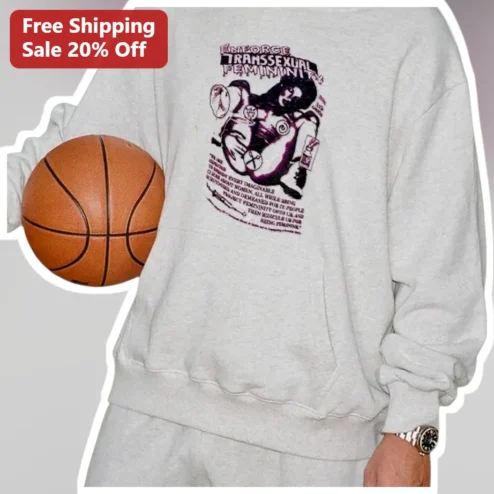 Enforce Transsexual Femininity Sweatshirt Queer Activist Apparel