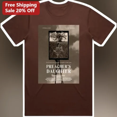 Ethel Cain Preacher's Daughter Vintage Movie Poster Graphic Tee Unisex Fan Gift