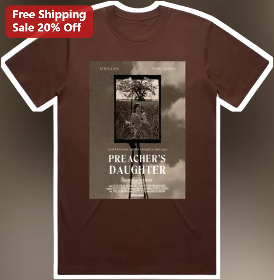 Ethel Cain Preacher's Daughter Vintage Movie Poster Graphic Tee Unisex Fan Gift