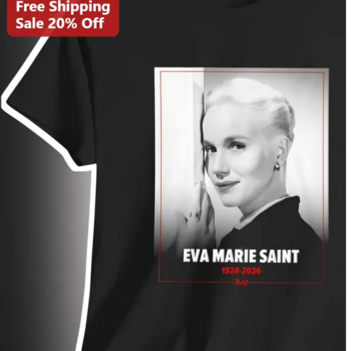 Eva Marie Saint 1924-2026 Memorial Tee Classic Hollywood Actress Tribute Shirt