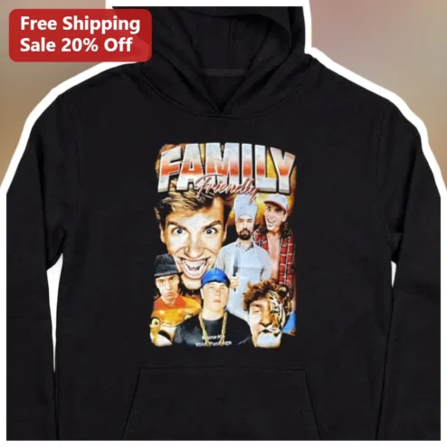 Family Friendly Hoodie Jackass Crew Graphic Pullover available at our Chicago, Illinois warehouse