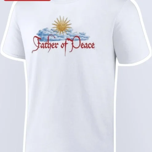 Father of Peace Tee Vintage Christian Religious Graphic T-Shirt Gift for Men Women