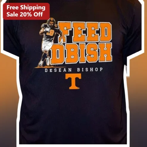 FEED DBISH DeSean Bishop Tennessee Volunteers Football Graphic Tee