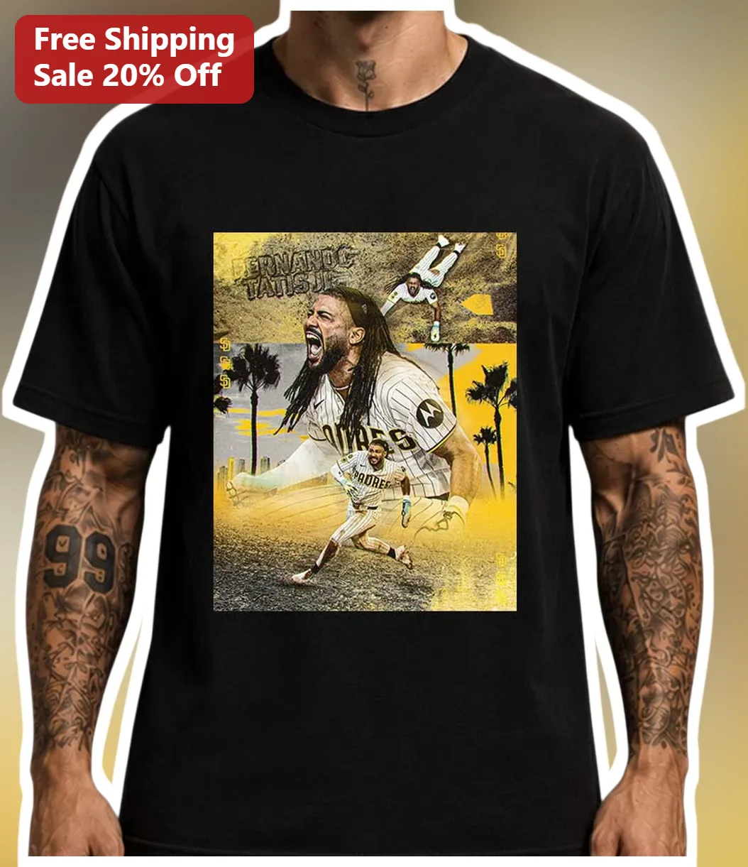 Fernando Tatis Jr San Diego Padres Baseball Fan Tee Gift for Men