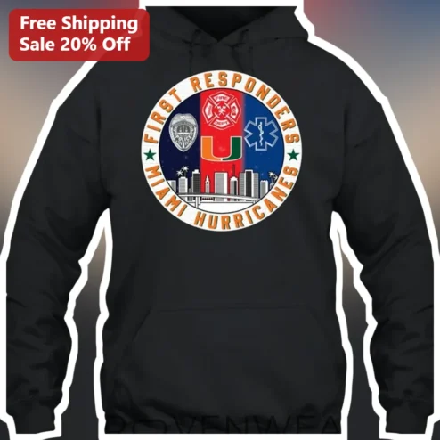 First Responders Miami Hurricanes Hoodie