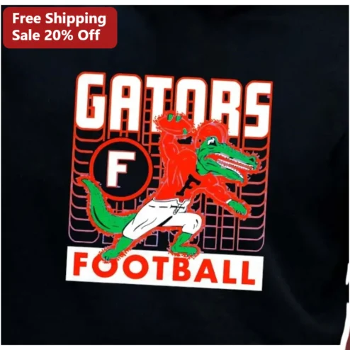 Florida Gators Football Vintage Retro Graphic Tee Game Day Apparel