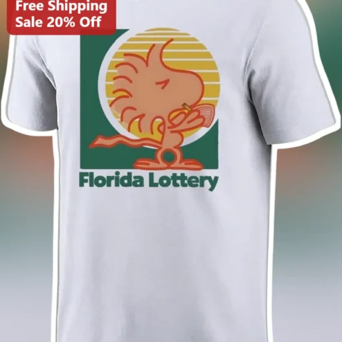 Florida Lottery Woodstock Retro Sunset Vintage Graphic Tee