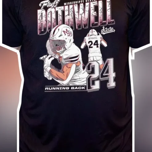 Fluff Bothwell Mississippi State Bulldogs Running Back Tee
