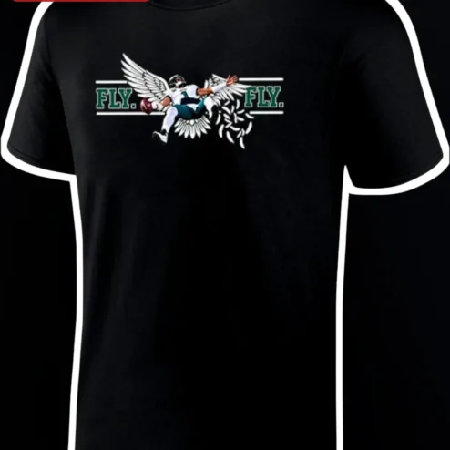 Fly Fly Jalen Hurts Philadelphia Eagles Tee