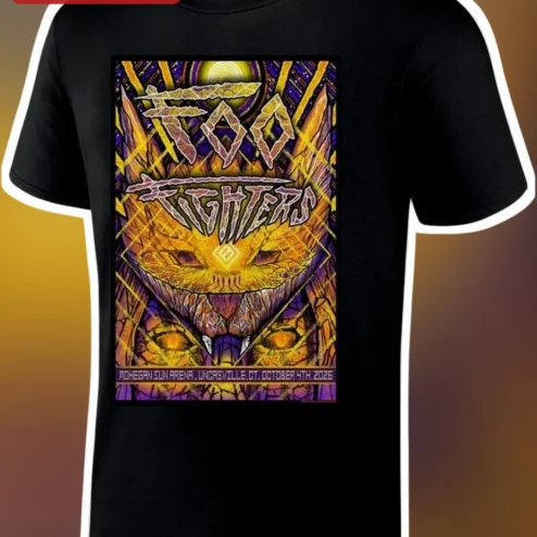 Foo Fighters Mohegan Sun Arena Uncasville CT October 4th Tee