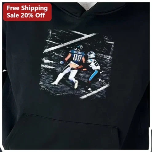 Football Tackle Action Graphic Hoodie for Men Women NFL Fan Gear