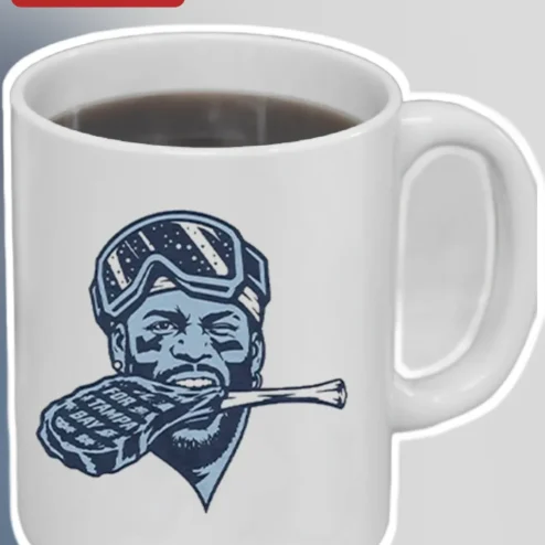 For The Bay Odell Beckham Jr. Mug NFL Giants Fan Vintage Sports Coffee Cup Gift