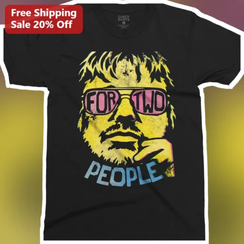 For Two People Ed Sheeran Graphic Tee Funny Couple Gift Pop Art Music Fan Shirt