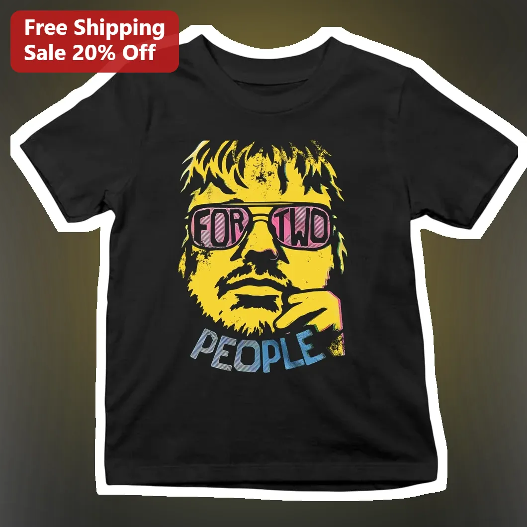 For Two People Tee Ed Sheeran Pop Art Graphic T-Shirt Funny Matching Best Friend Gift