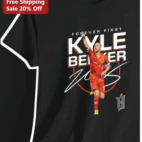 Forever First Kyle Barker Houston Dynamo Soccer Player Signature Graphic Tee