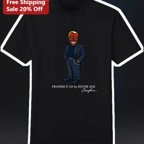 FRANKIE P. LO by SILVER AGE Tee Frankie P Producer Hip Hop Graphic T-Shirt NYC Music Merch