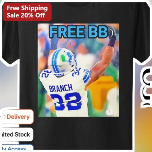 FREE BB Tee Amon-Ra St. Brown Detroit Lions Football Fan Graphic T-Shirt