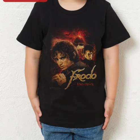 Frodo Lord of the Rings Tee Frodo Baggins Kids Shirt Middle Earth Fantasy Gift for Boys