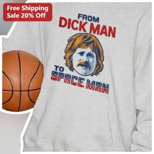 From Dick Man To Space Man Ronnie Van Zant Sweatshirt