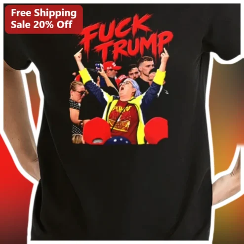 Fuck Trump Tee Anti-Trump Protest Graphic T-Shirt for Men Women Political Activist Gift