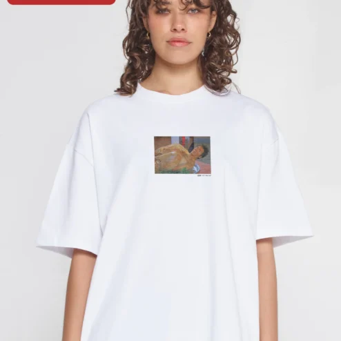 George Costanza Tee Seinfeld Chicken Suit Scene Pop Culture Gift on a hanger, ready to ship from Chicago, Illinois