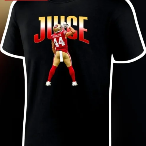 George Kittle Juice Tee San Francisco 49ers NFL Football Fan Graphic Shirt