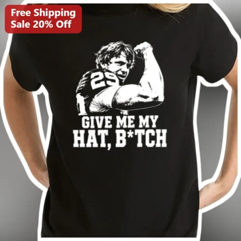 Give Me My Hat Back Meme Tee Football Player Graphic Shirt for Men Women