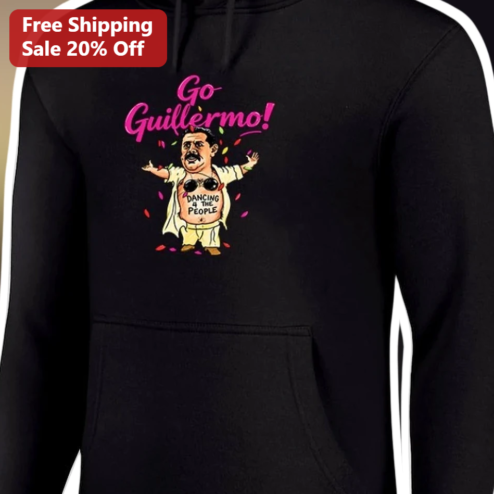 Go Guillermo Dancing 4 the People Hoodie Film Director Fan Art Gift
