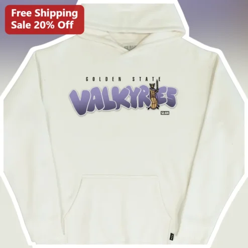 Golden State Valkyrie Slam Hoodie Retro Varsity Basketball Fan Gift