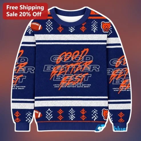 Good Better Best Never Let It Rest Motivational Quote Sweatshirt