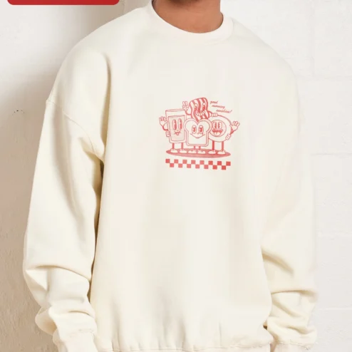 Good Morning Sunshine! Retro Breakfast Buddies Sweatshirt