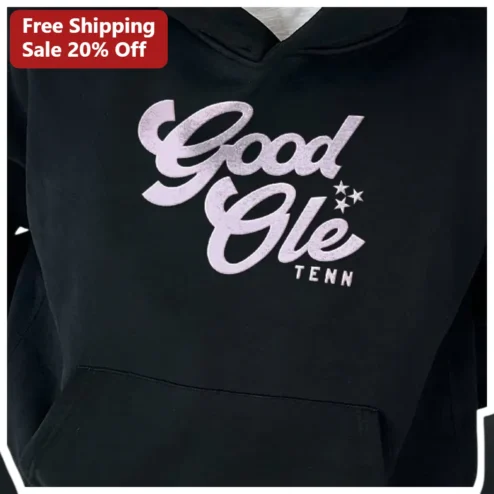 Good Ole Hoodie Retro Vintage Script Sweatshirt for Women Girls Sorority Friends Gift